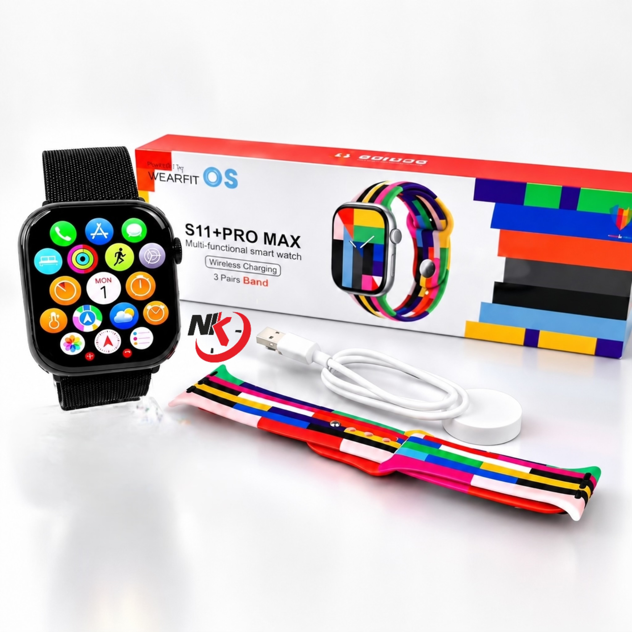 ساعت هوشمند s11+promax اسمارت واچ