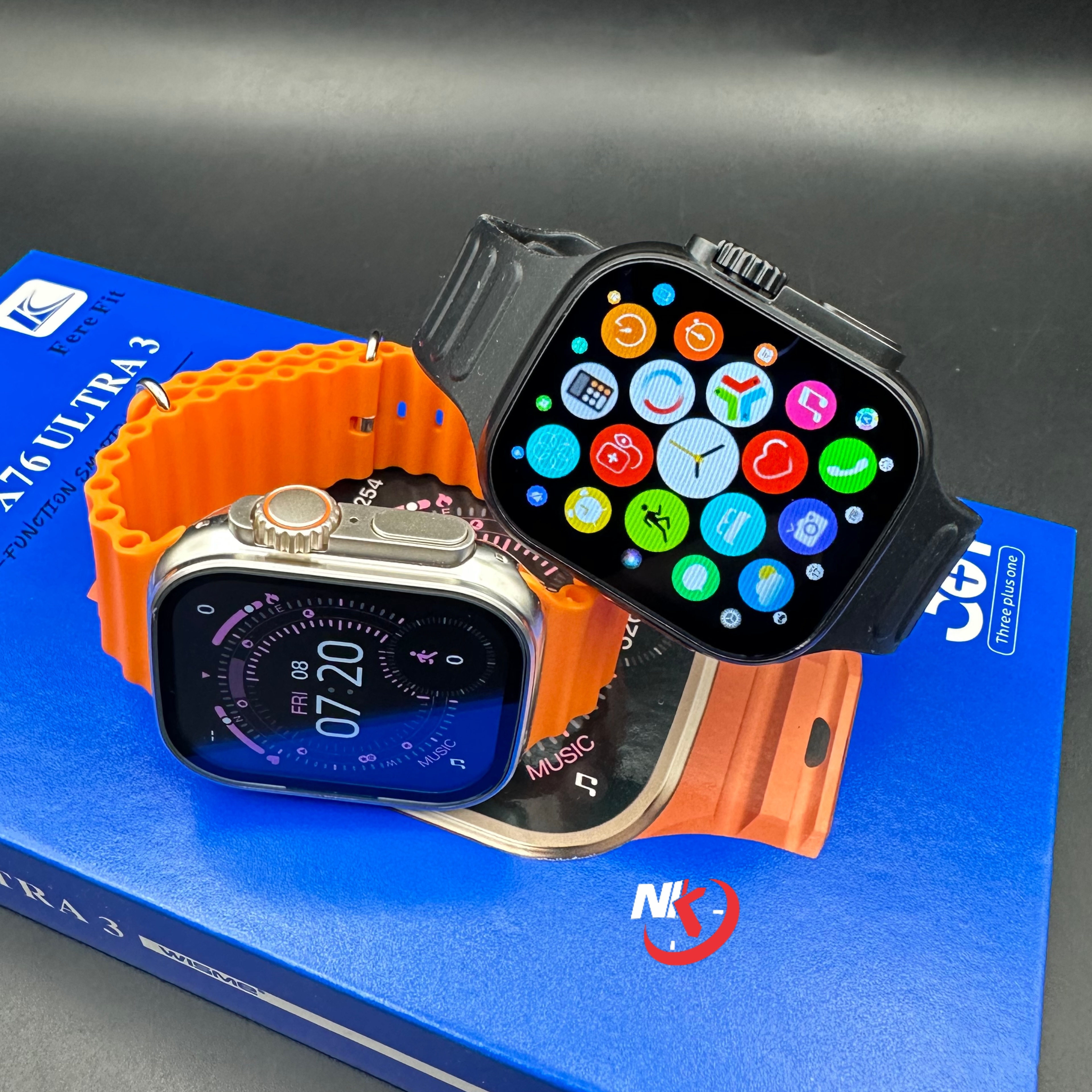 ساعت هوشمند wisme_x76ultra3 طرح اپل واچ