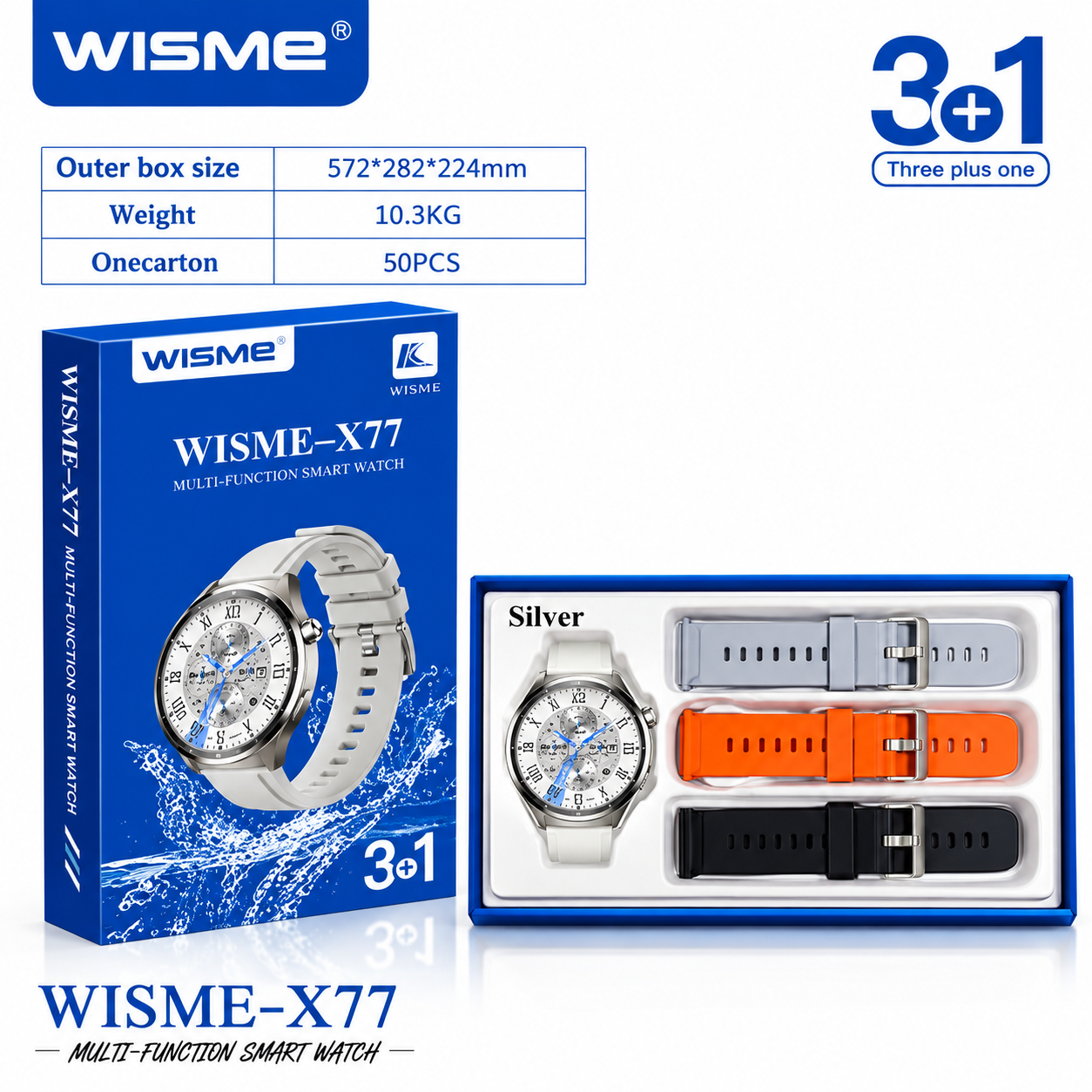 ساعت هوشمند wisme_x77